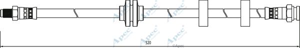 APEC BRAKING Jarruletku HOS3974